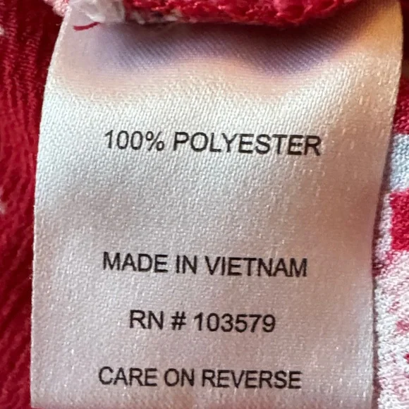 Davina Red Floral Midi Dress - Picture 7 of 8